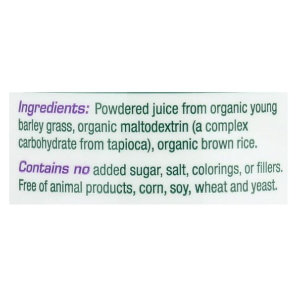 Green Foods Dr Hagiwara Green Magma Barley Grass Juice Powder - 5.3 Oz - Image 2