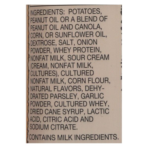 Dirty Chips - Potato Chips - Sour Cream And Onion - Case Of 25 - 2 Oz. - Image 2