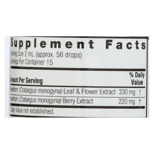 Nature's Answer - Hawthorn Berry - 1 Fl Oz - Image 2