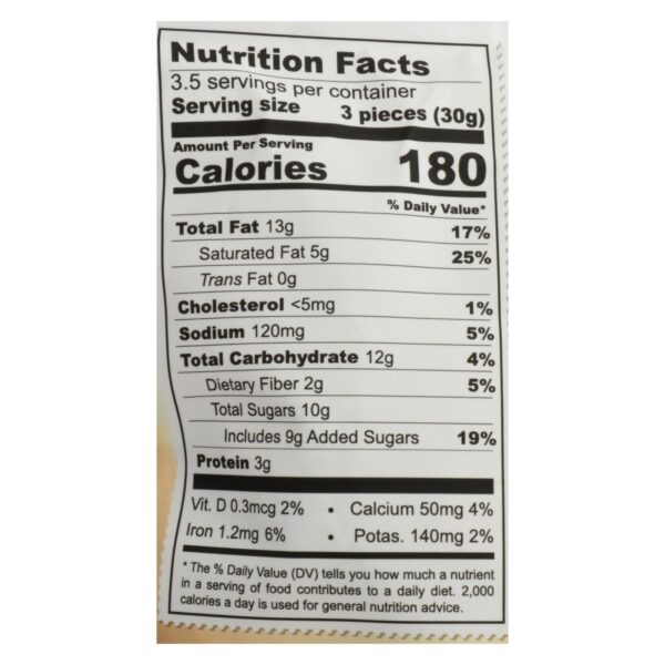 Chocolove Xoxox - Bites - Dark Chocolate Almonds And Sea Salt - Case Of 8 - 3.5 Oz. - Image 2