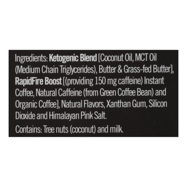Rapid Fire - Coffee Keto Pod Caramel Macc - 1 Each-16 Ct - Image 2