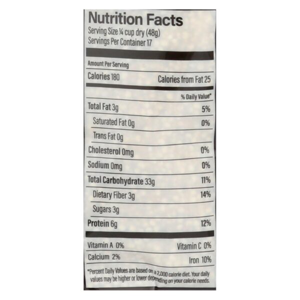 Ancient Harvest Quinoa - Organic - Traditional White - Case Of 6 - 27 Oz - Image 2
