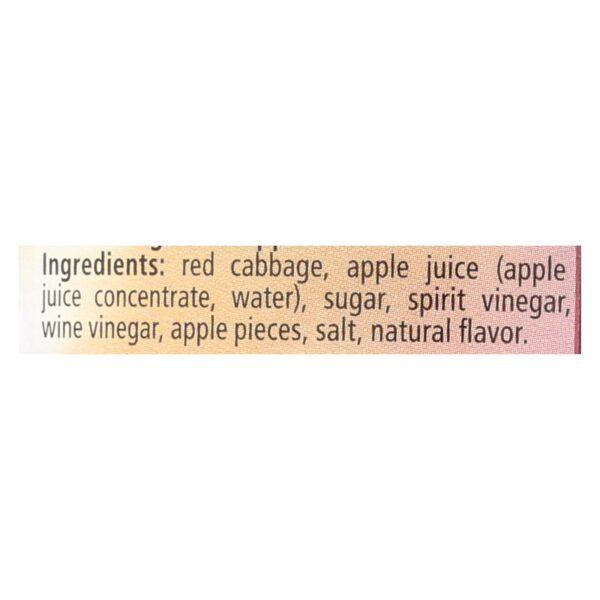 Hengstenberg Red Cabbage With Apple - Case Of 12 - 24.3 Oz. - Image 2