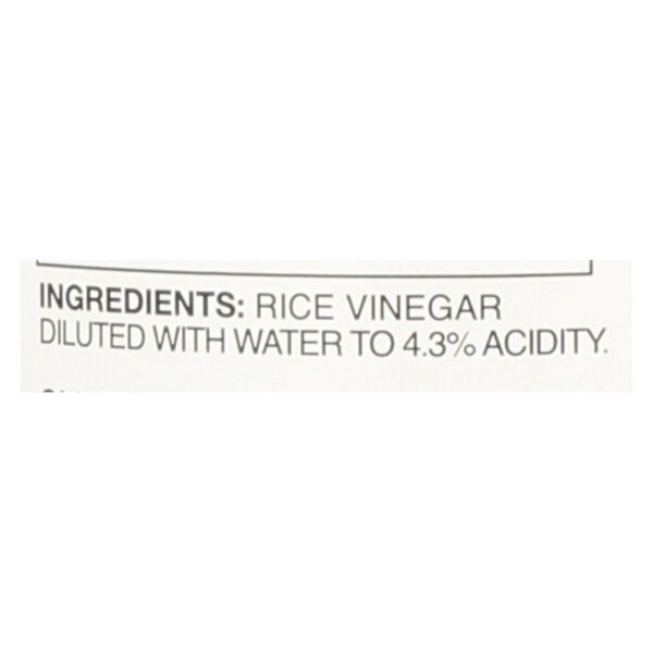 Marukan Rice Vinegar - Genuine Brewed - Case Of 6 - 12 Fl Oz. - Image 2