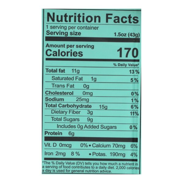Kize Concepts - Energy Bar Almond Chocolate Sea Salt - Case Of 10-1.5 Oz - Image 2