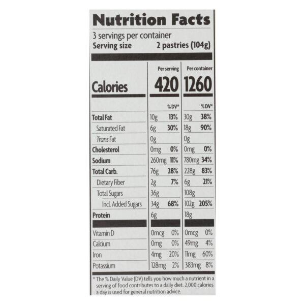 Nature's Path Organic Frosted Toaster Pastries - Wildberry Acai - Case Of 12 - 11 Oz. - Image 2