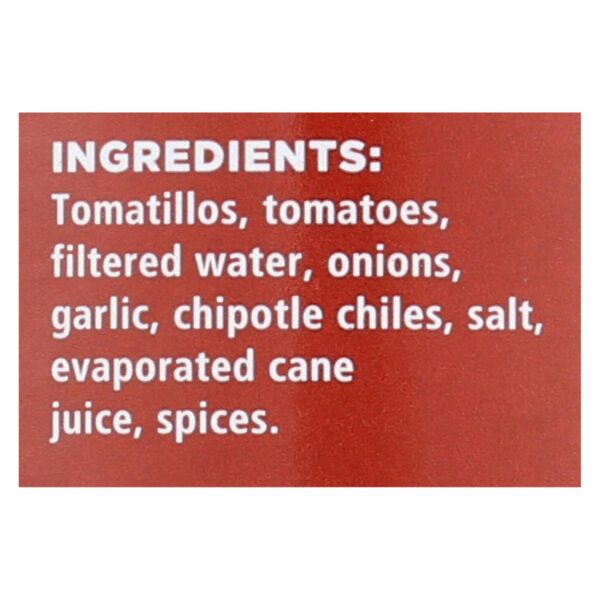 Frontera Foods Chipotle Salsa - Chipotle - Case Of 6 - 16 Oz. - Image 2