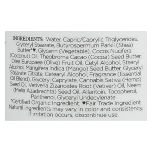 Nubian Heritage Lotionindian Hempandhatian - 13 Oz - Image 2