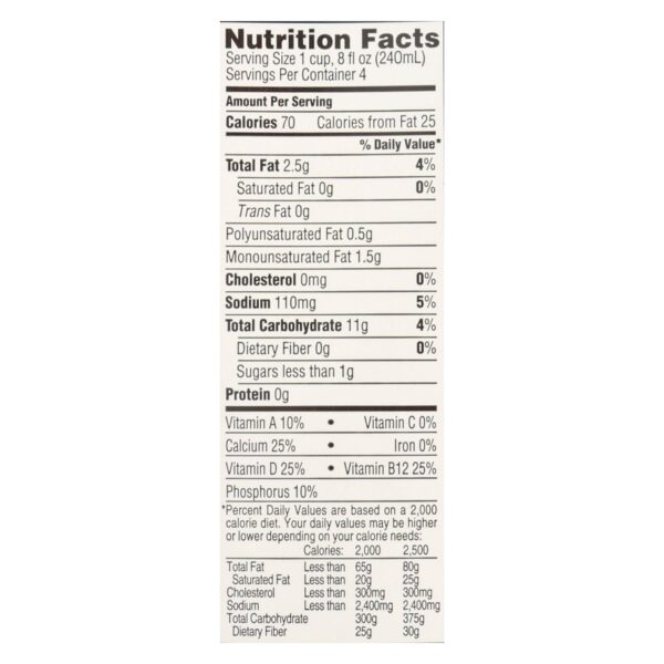 Rice Dream Organic Rice Drink - Original - Case Of 12 - 32 Fl Oz. - Image 2
