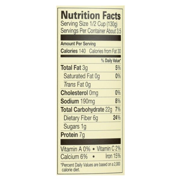 Amy's - Organic Light In Sodium Traditional Refried Beans - Case Of 12 - 15.4 Oz. - Image 2