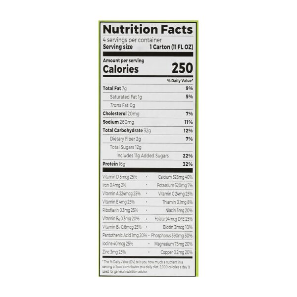 Orgain Organic Nutrition Shake - Chocolate Fudge - 11 Fl Oz - Case Of 12 - Image 2