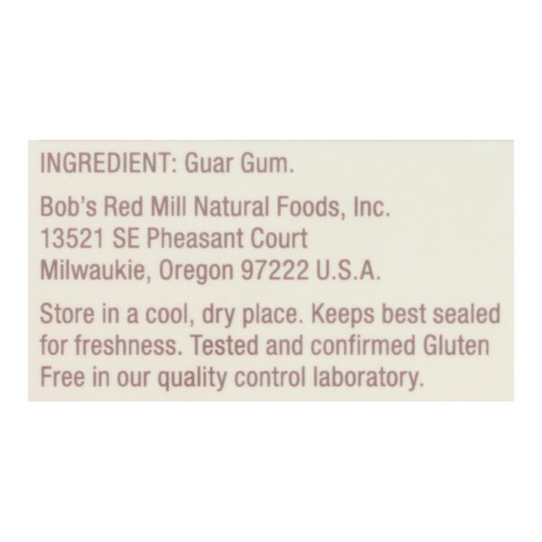 Bob's Red Mill - Guar Gum - Case Of 5-8 Oz - Image 2