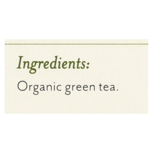 Rishi Organic Green Tea - Sencha - Case Of 6 - 15 Bags - Image 2