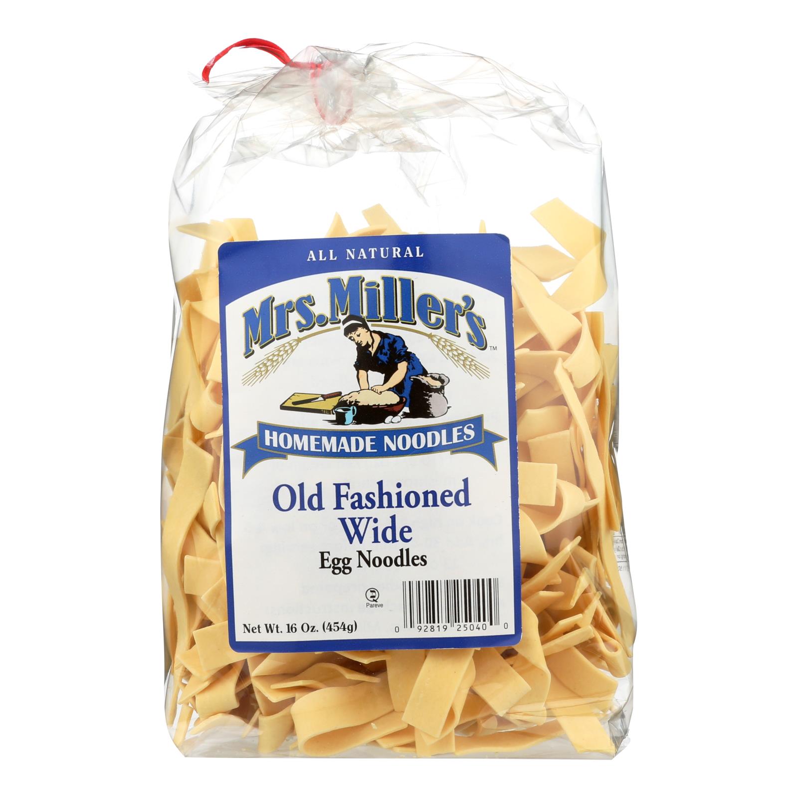 Mrs. Miller's Old Fashioned Wide Egg Noodles  - Case Of 6 - 16 Oz - Image 2