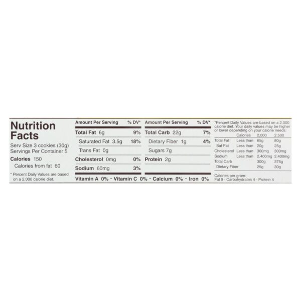 Schar Chocolate Dipped Cookies Gluten Free - Case Of 12 - 5.3 Oz. - Image 2