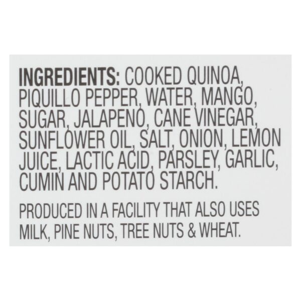Cucina And Amore - Quinoa Meals - Mango And Jalapeno - Case Of 6 - 7.9 Oz. - Image 2