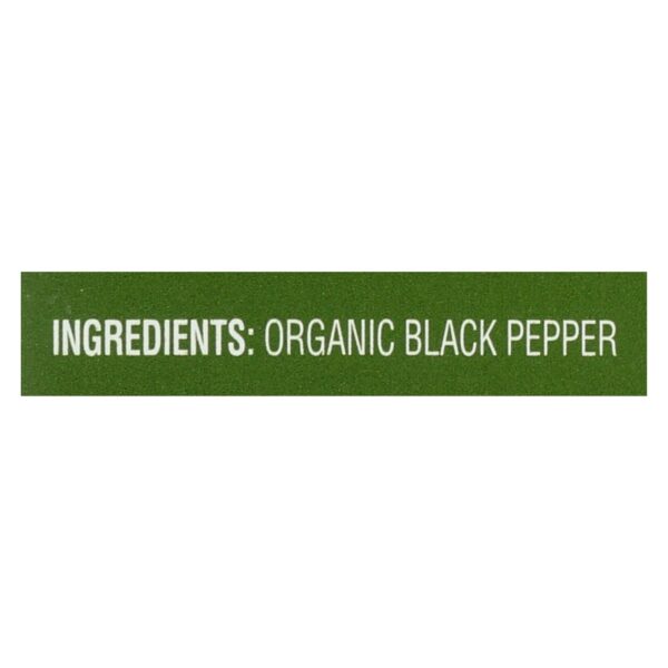 Simply Organic Ground Black Pepper - Case Of 6 - 4 Oz. - Image 2