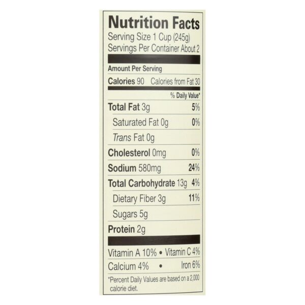 Amy's - Organic Low Fat Vegetable Barley Soup - Case Of 12 - 14.1 Oz - Image 2