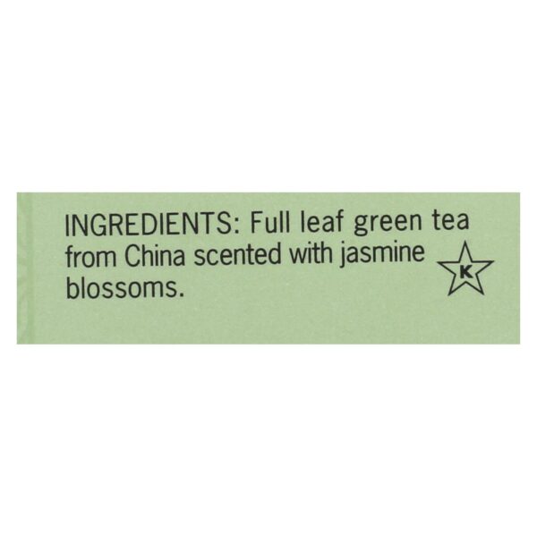 Smith Teamaker Green Tea - Jasmine Slvr Tp - Case Of 6 - 15 Bags - Image 2
