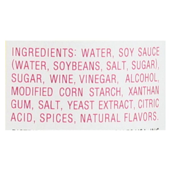 Kikkoman Soy Sauce - Less Sodium - Case Of 6 - 10 Fl Oz. - Image 2