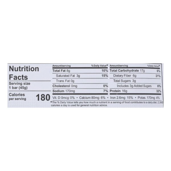 Nugo Nutrition Bar - Slim - Crunchy Peanut Butter - 1.59 Oz Bars - Case Of 12 - Image 2