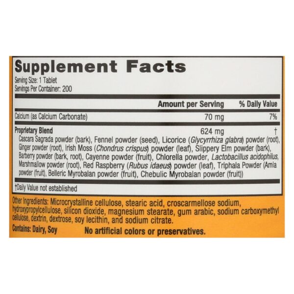 Nature's Secret Super Cleanse - 200 Tablets - Image 2