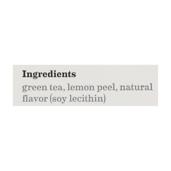 Bigelow Tea Green Tea - With Lemon - Case Of 6 - 20 Bag - Image 2
