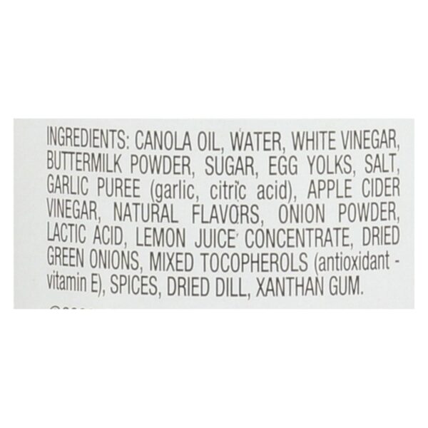 Brianna's - Salad Dressing - Classic Buttermilk Ranch - Case Of 6 - 12 Fl Oz. - Image 2