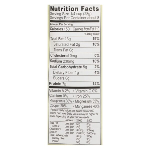 Living Intentions Organic Sprouted Seeds - Pumpkin Sunflower - Case Of 6 - 8 Oz. - Image 2