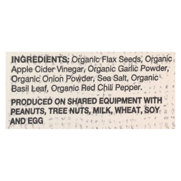 Doctor In The Kitchen - Organic Flax Seed Crackers - Savory - Case Of 6 - 5 Oz. - Image 2