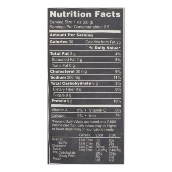Krave Pork Jerky - Black Cherry Barbeque - Case Of 8 - 2.7 Oz. - Image 2