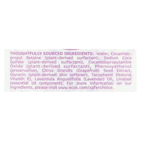 Earth Friendly Hand Soap - Lavender - Case Of 6 - 17 Fl Oz. - Image 2