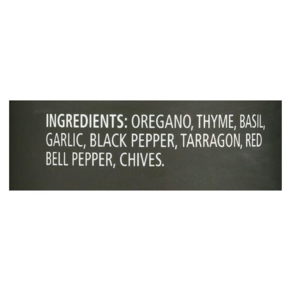 Frontier Herb International Seasoning - Herbs Of Italy - Salt Free - .80 Oz - Image 2