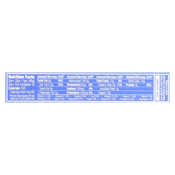 Clif Bar Luna Bar - Organic Blueberry Bliss - Case Of 15 - 1.69 Oz - Image 2