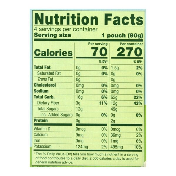 Gogo Squeeze Organic Applesauce - Apple Strawberry - Case Of 12 - 3.2 Oz. - Image 2