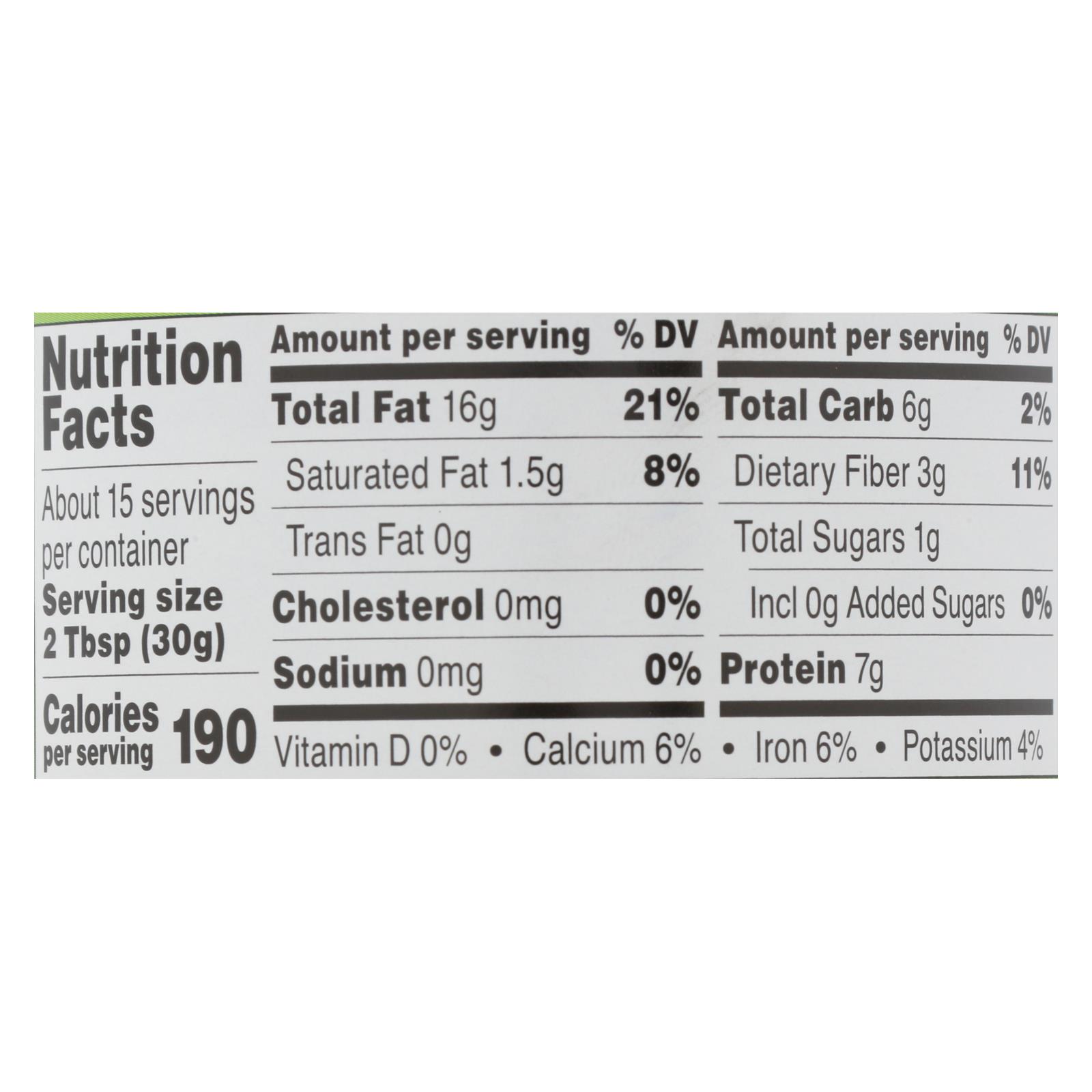 Once Again - Almnd Butter Lt Toasted Sm - Case Of 6-16 Oz - Image 2