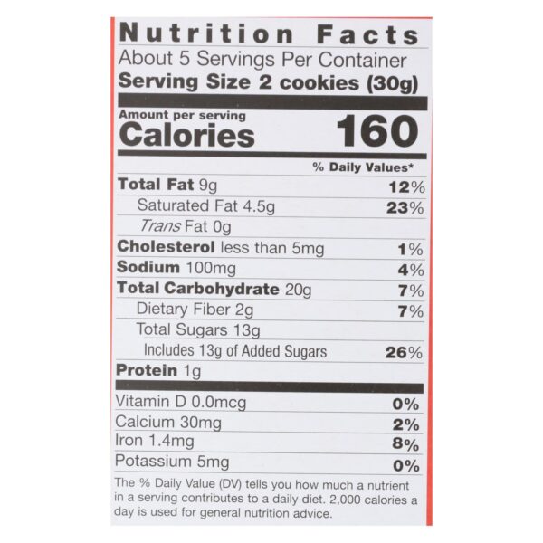 Pamela's Products - Cookies - Dark Chocolate Chunk - Gluten-free - Case Of 6 - 5.29 Oz. - Image 2