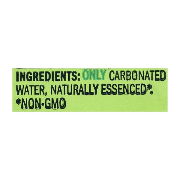 Lacroix Sparkling Water - Lime - Case Of 2 - 12 Fl Oz. - Image 2