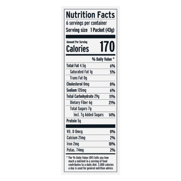 Purely Elizabeth - Oatmeal Chocolate Chunk 6pk - Case Of 6-9.12 Oz - Image 2