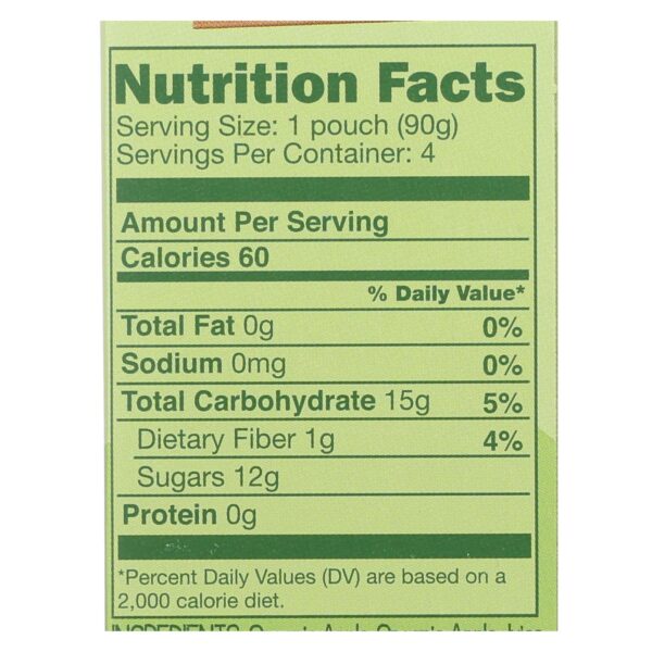 Gogo Squeeze Applesauce - Apple Cinnamon - Case Of 12 - 3.2 Oz. - Image 2