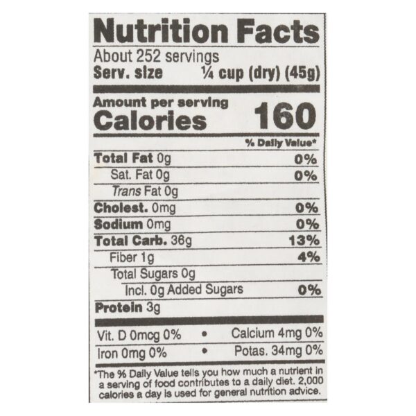 Lundberg Family Farms Organic Sushi Short Grain White Rice - Case Of 25 Lbs - Image 2