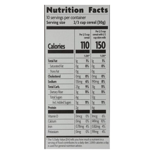 Nature's Path Crunchy Vanilla - Sunrise - Case Of 12 - 10.6 Oz. - Image 2