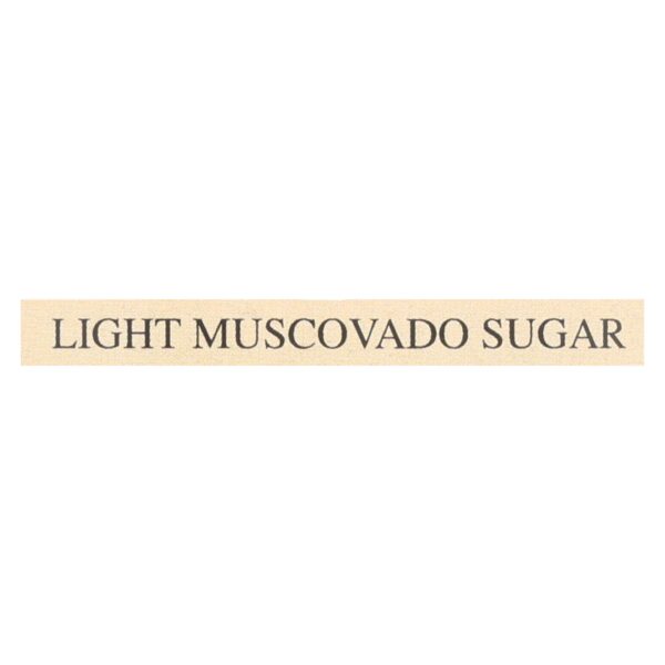 India Tree Gourmet Spices & Specialties Light Muscovado Sugar  - Case Of 6 - 16 Oz - Image 2