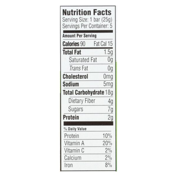 Happy Tot Soft Baked Oat Bar Organic Apples & Spinach  - Case Of 6 - 5/.88oz - Image 2