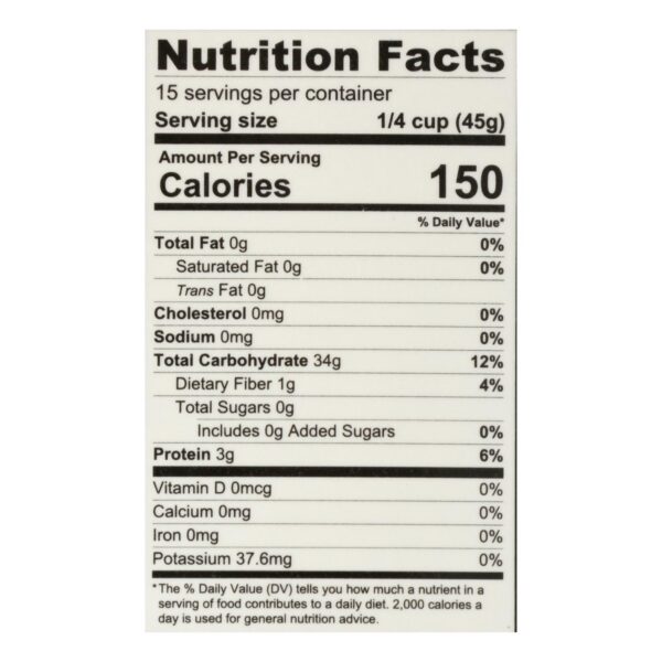 Ralston Family Farms - Rice Golden Light Brown - Case Of 6-24 Oz - Image 2