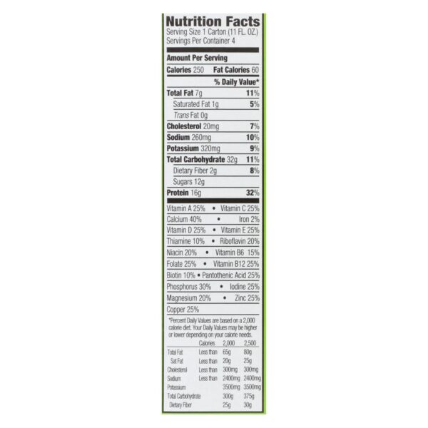 Orgain Organic Nutrition Shake - Vanilla Bean - 11 Fl Oz - Case Of 12 - Image 2