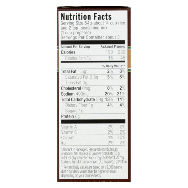 Lundberg Family Farms Risotto Alfredo - Parmesan Cheese - Case Of 6 - 5.5 Oz. - Image 2