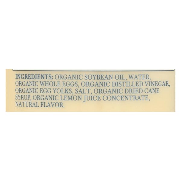 Hellman's Organic Mayonnaise  - Case Of 6 - 15 Fz - Image 2