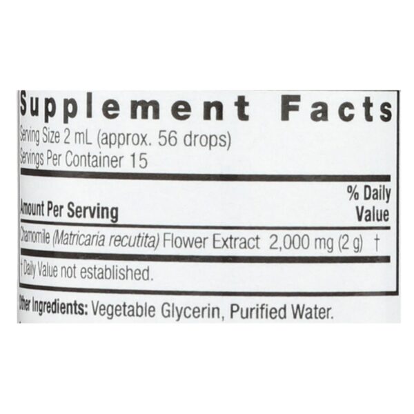 Nature's Answer - Af Chamomile Flower - 1 Fl Oz - Image 2