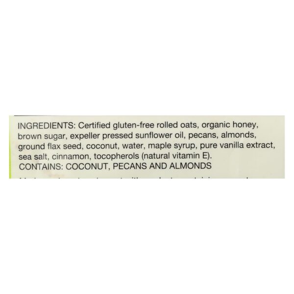 Jessica's Natural Foods Gluten Free Pecan Almond Granola  - Case Of 12 - 11 Oz - Image 3